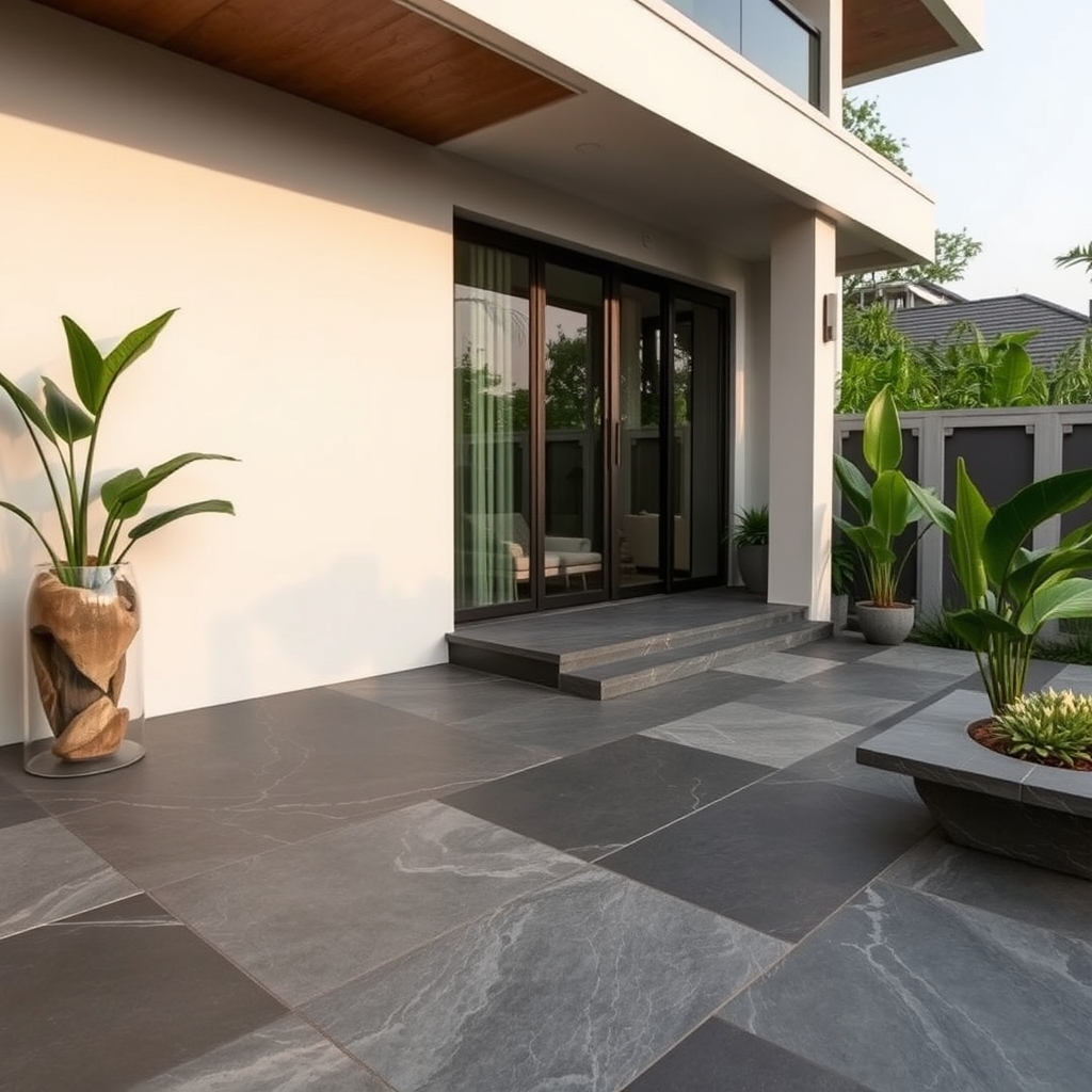 Batu Alam Untuk Lantai Outdoor