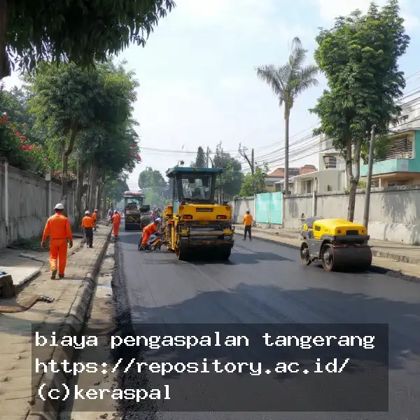 Biaya Pengaspalan Tangerang