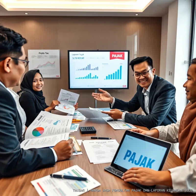harga jasa konsultan pajak dan laporan keuangan Solo