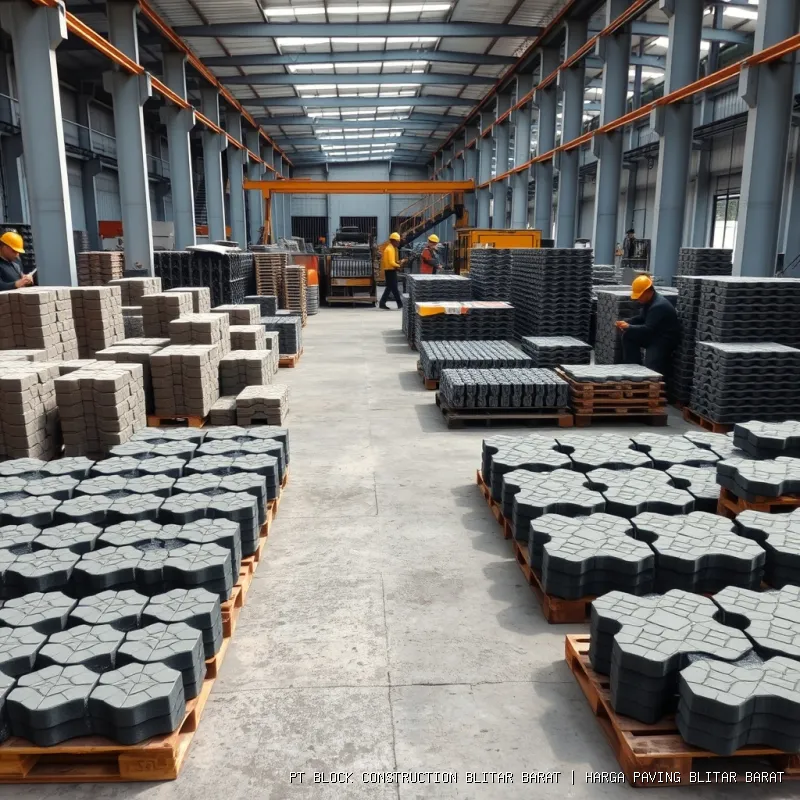 harga paving Blitar Barat