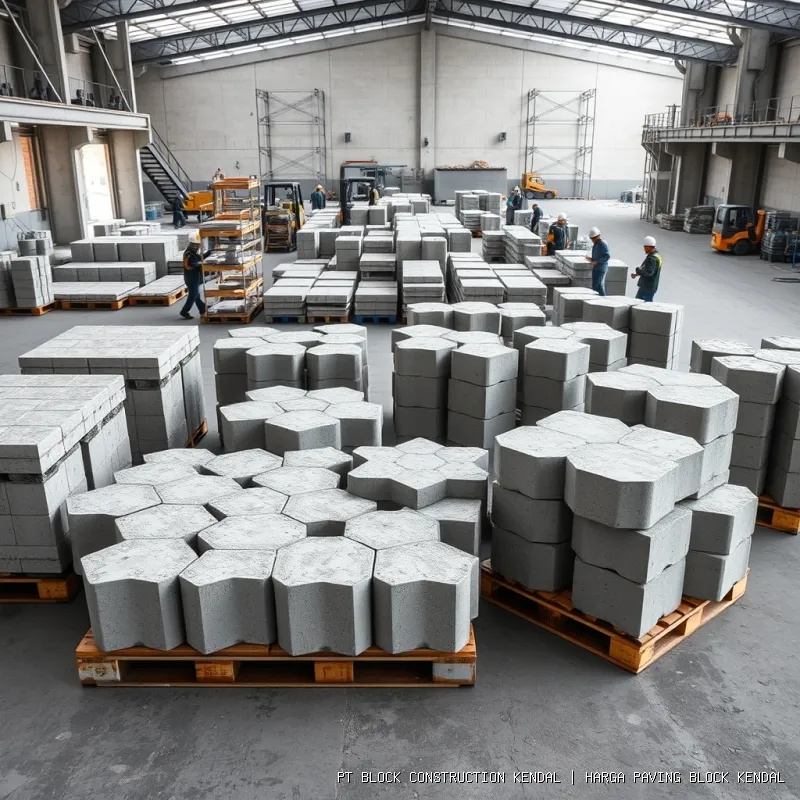 harga paving block Kendal