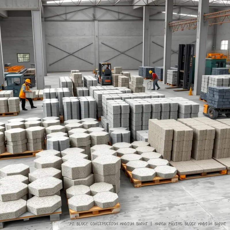 harga paving block Madiun Barat