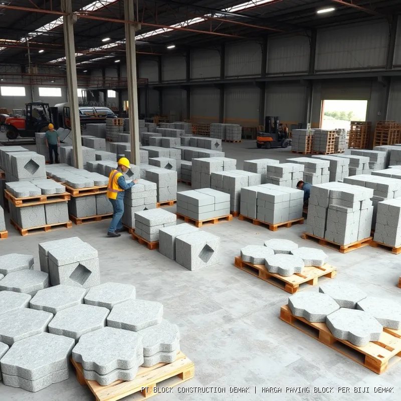 harga paving block per biji Demak