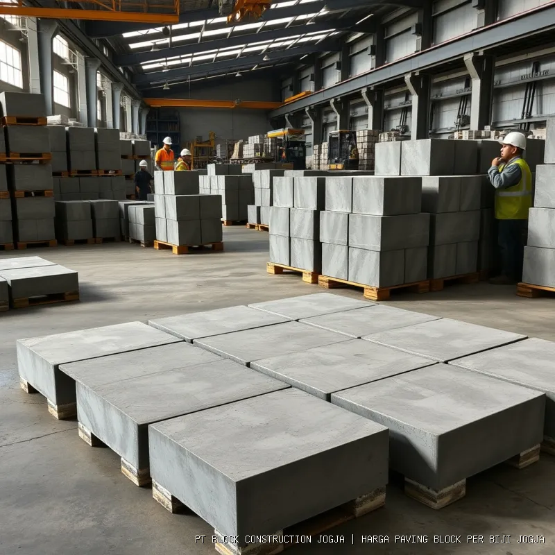 harga paving block per biji Jogja