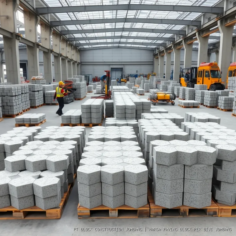 harga paving block per biji Jombang
