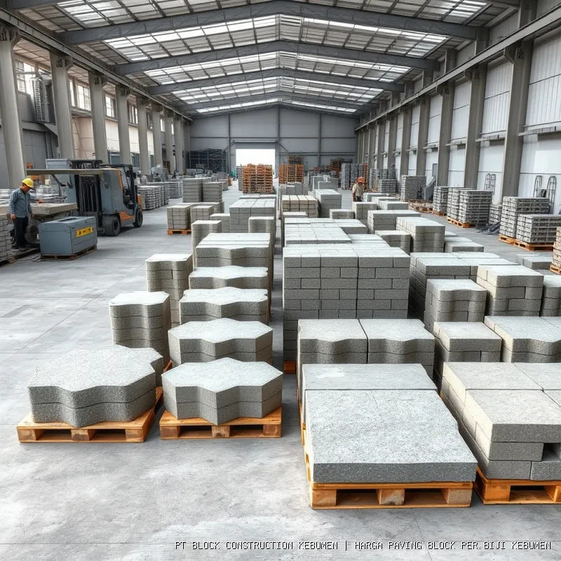 harga paving block per biji Kebumen