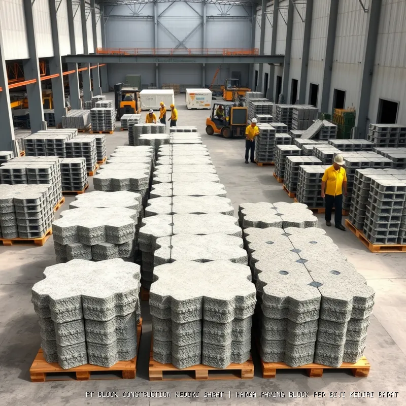 harga paving block per biji Kediri Barat
