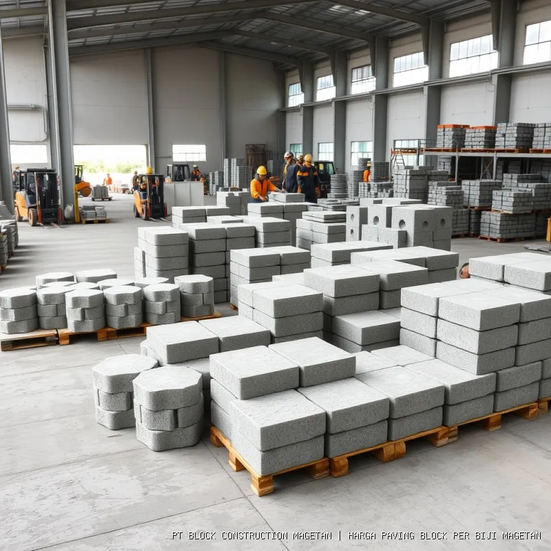 harga paving block per biji Magetan