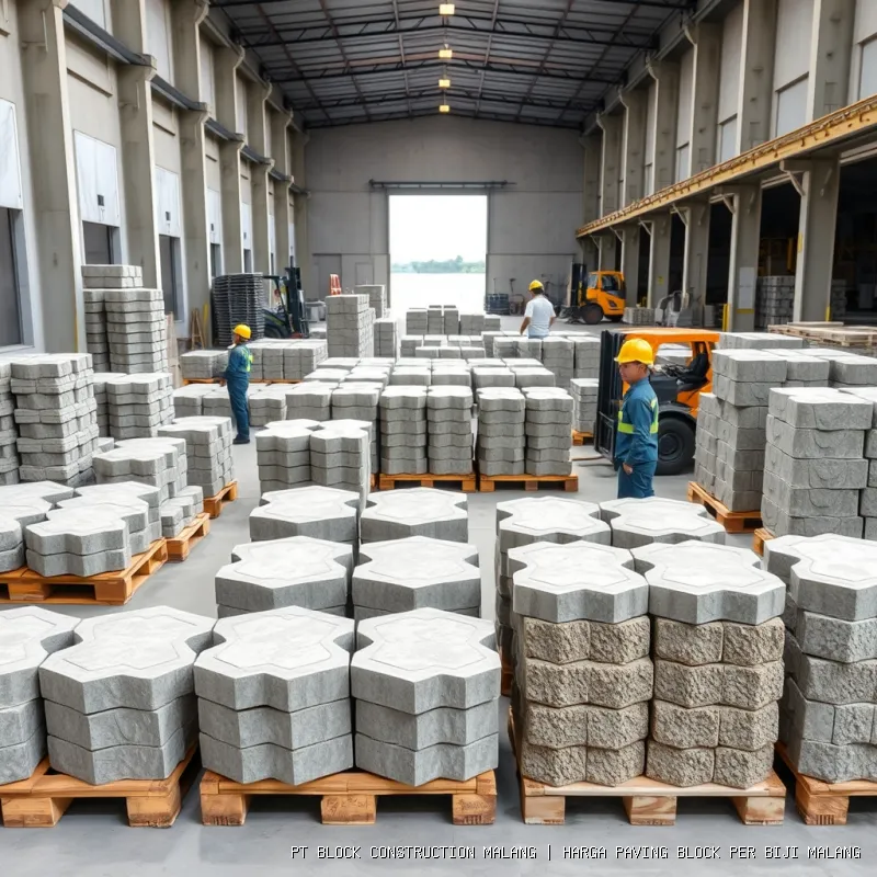 harga paving block per biji Malang