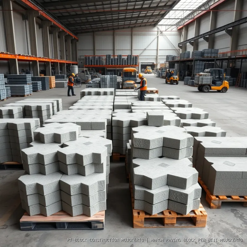 harga paving block per biji Mojokerto