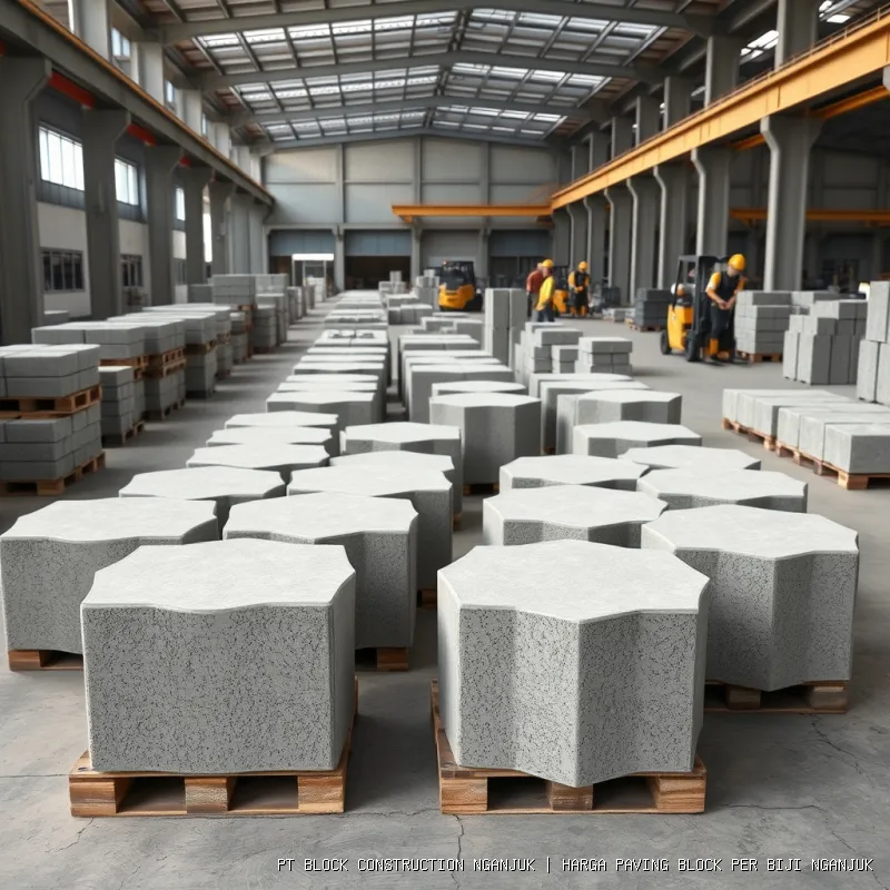 harga paving block per biji Nganjuk