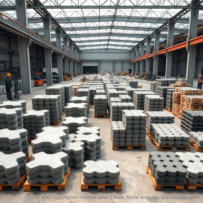 harga paving block per biji Pasuruan Barat