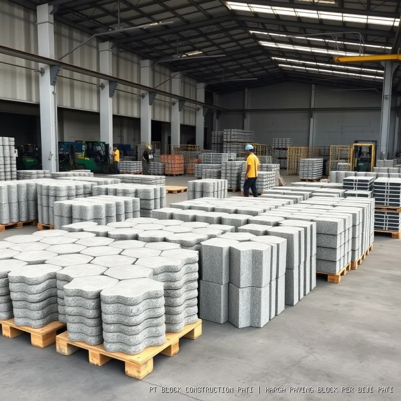 harga paving block per biji Pati