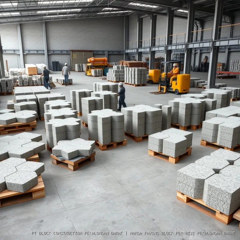 harga paving block per biji Pekalongan Barat