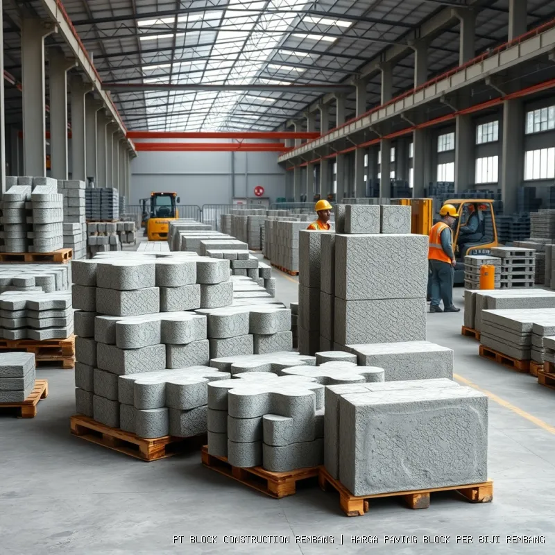 harga paving block per biji Rembang