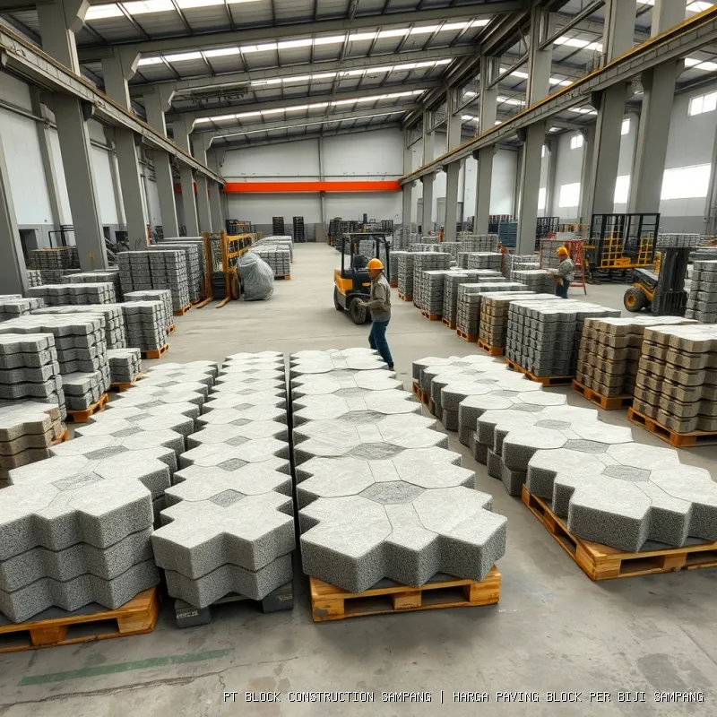 harga paving block per biji Sampang