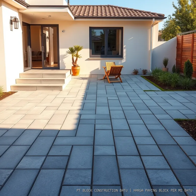 harga paving block per m2 Batu