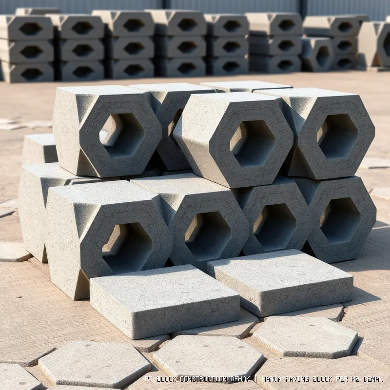 harga paving block per m2 Demak