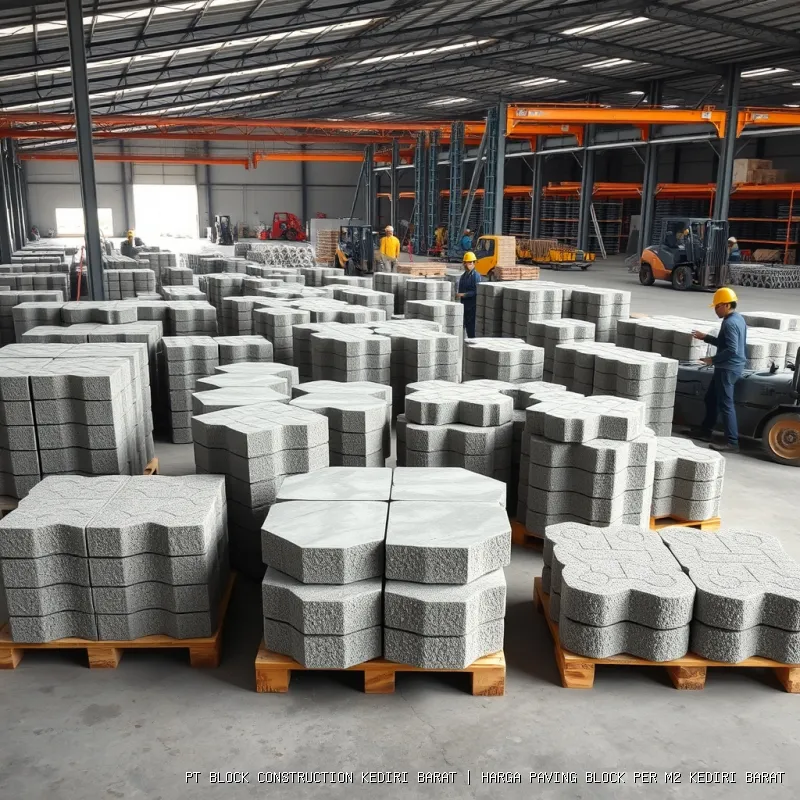 harga paving block per m2 Kediri Barat