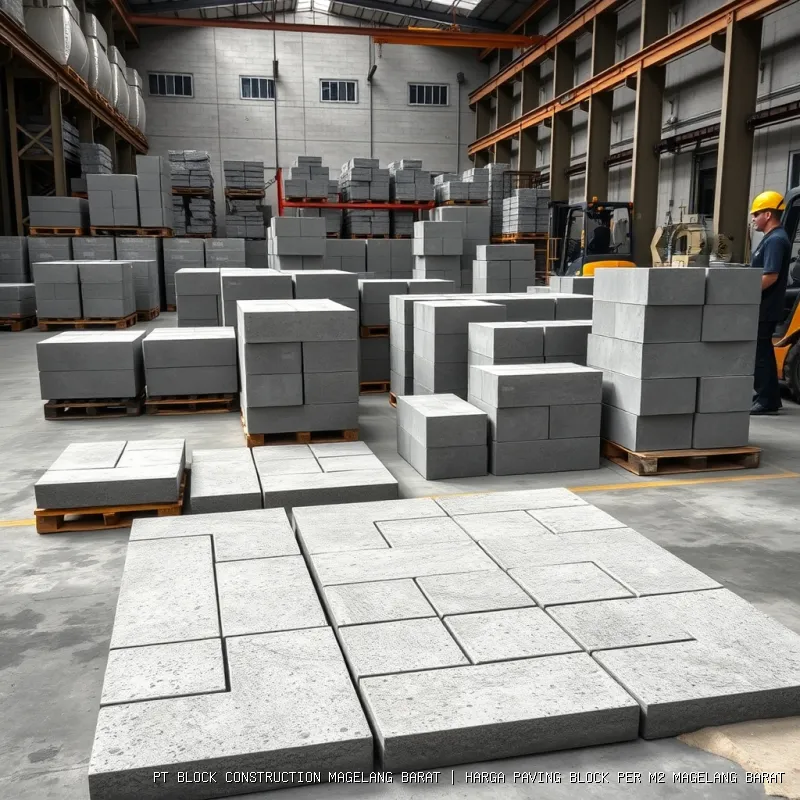 harga paving block per m2 Magelang Barat