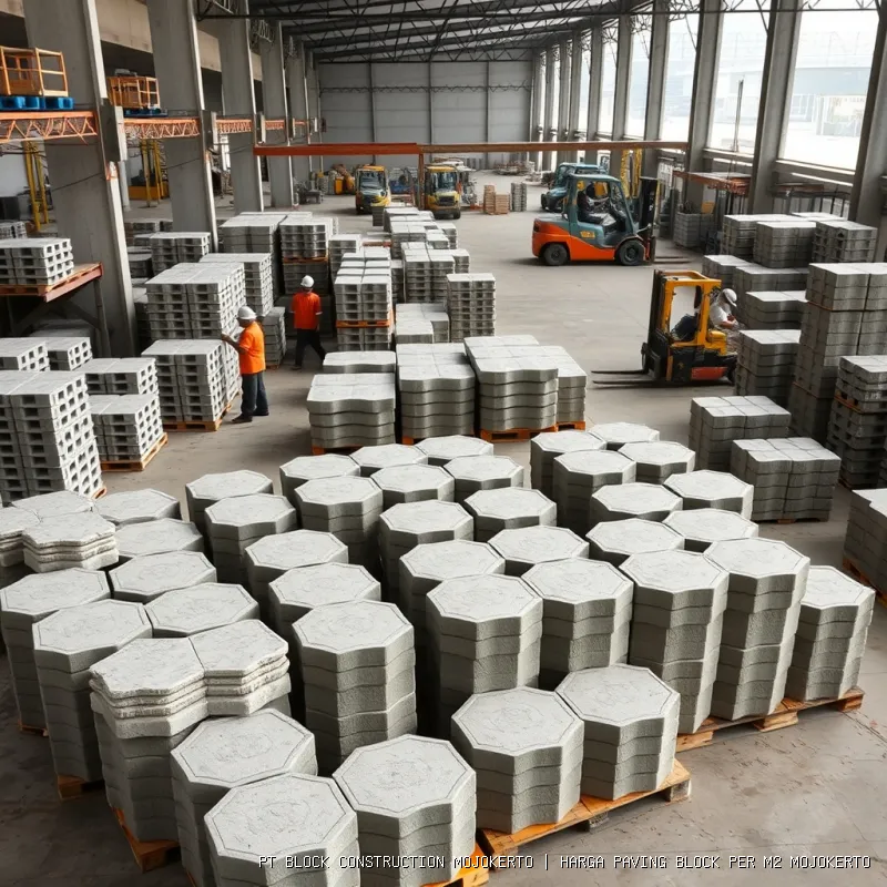 harga paving block per m2 Mojokerto
