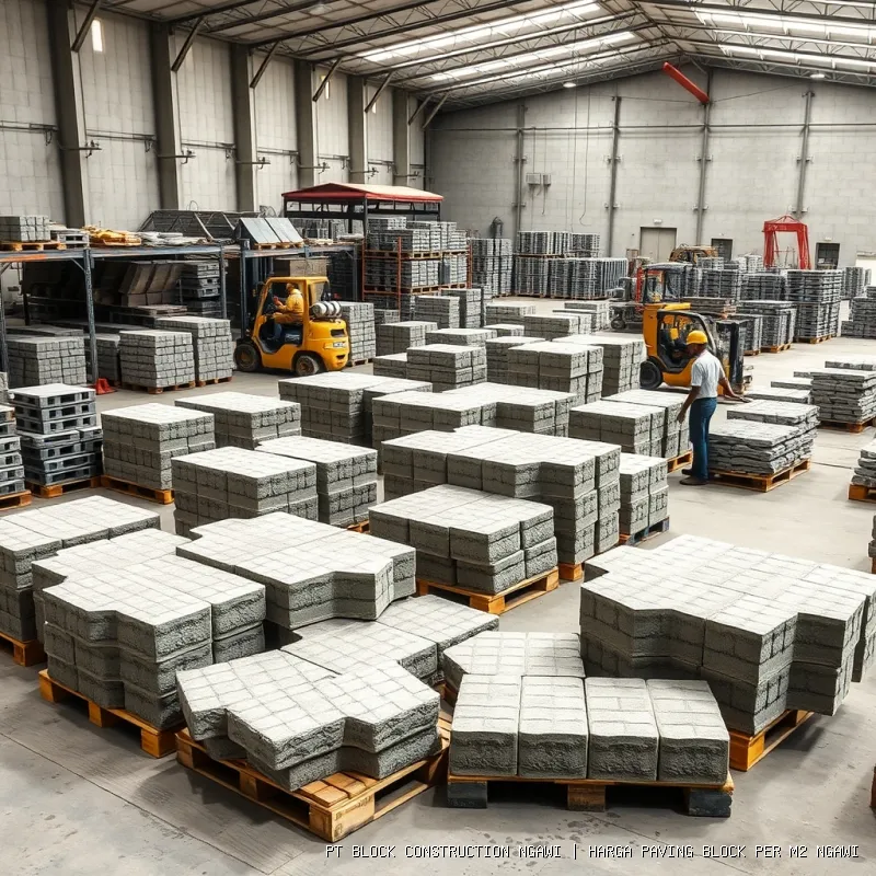 harga paving block per m2 Ngawi