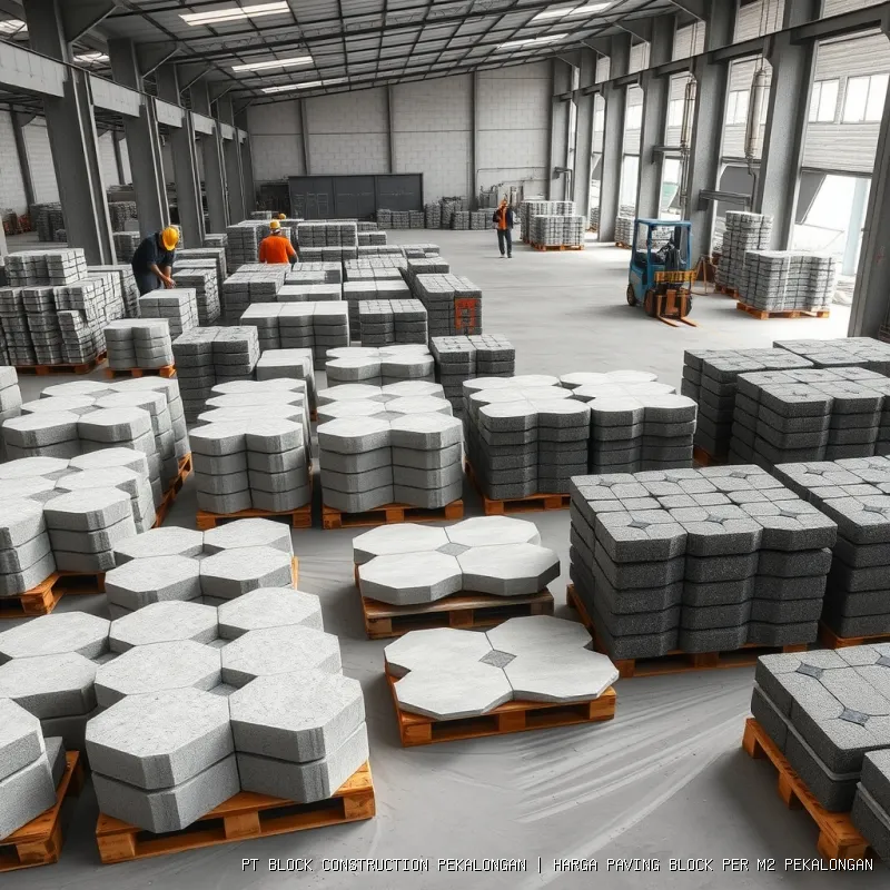 harga paving block per m2 Pekalongan