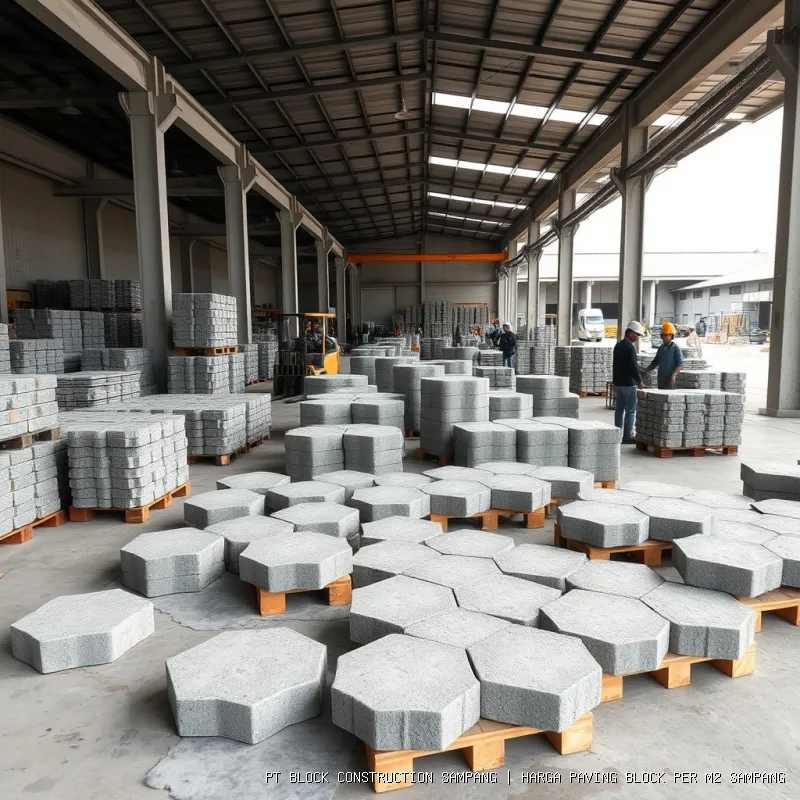 harga paving block per m2 Sampang