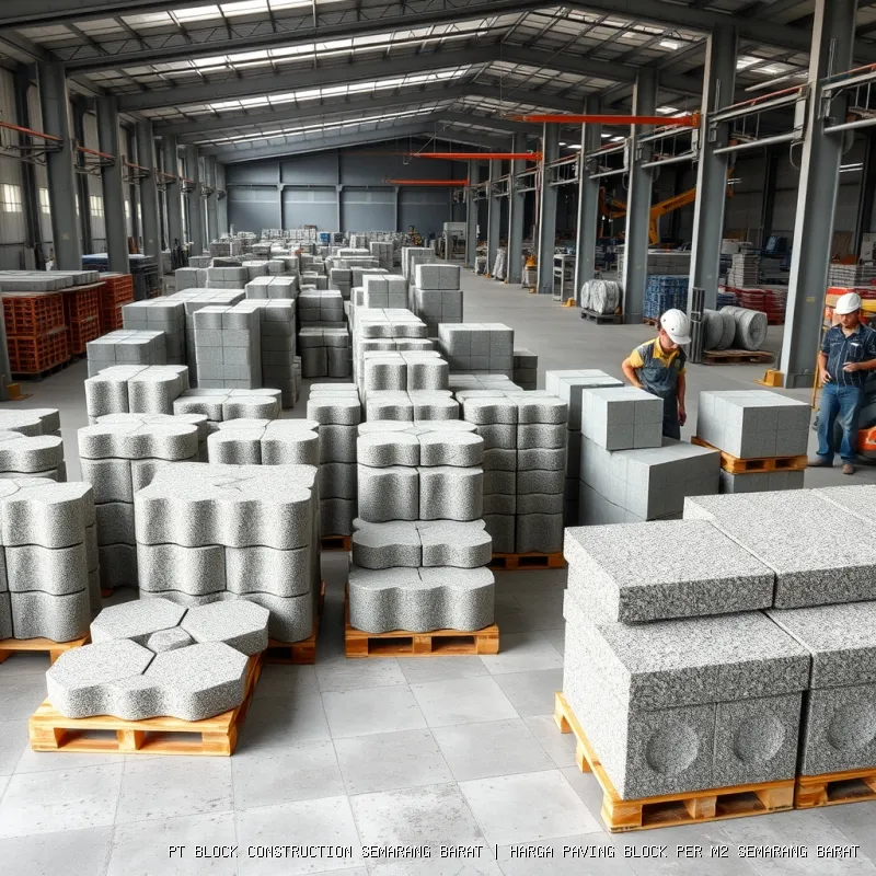 harga paving block per m2 Semarang Barat
