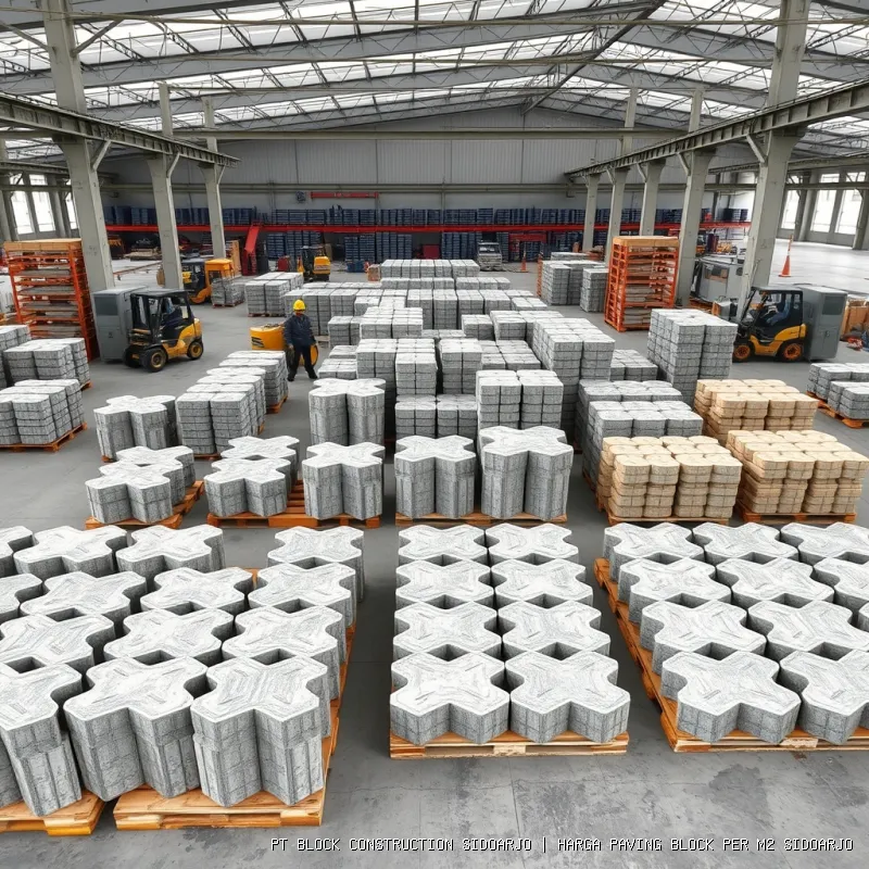 harga paving block per m2 Sidoarjo