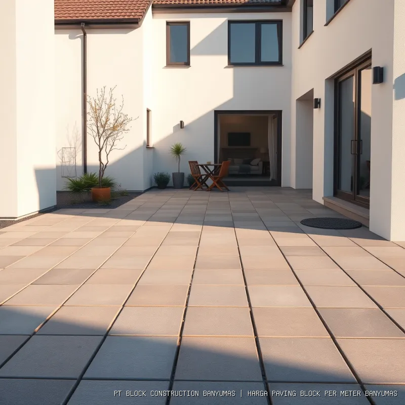 harga paving block per meter Banyumas