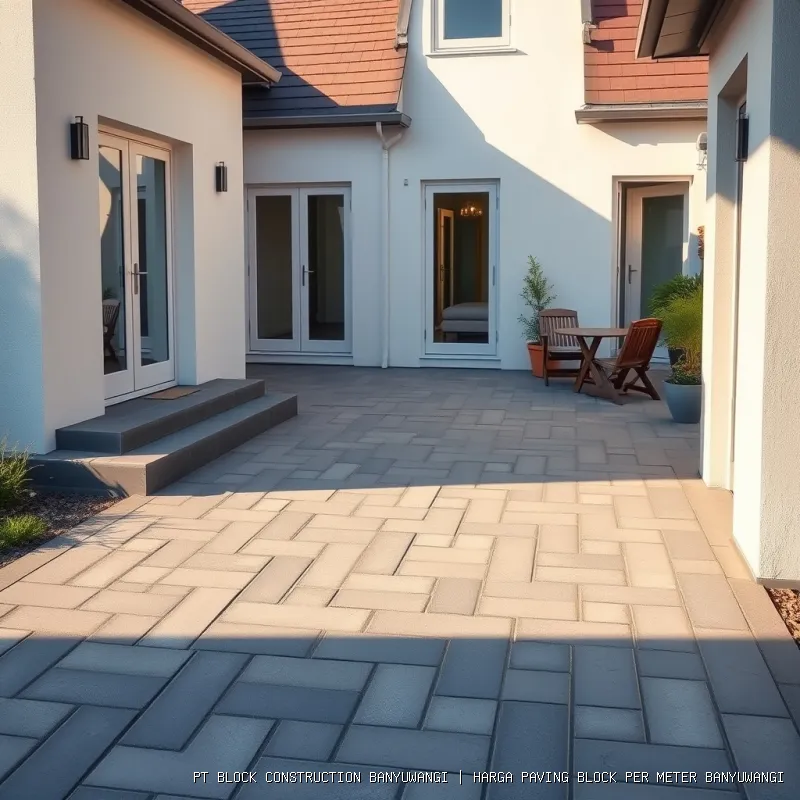 harga paving block per meter Banyuwangi