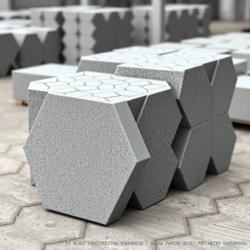 harga paving block per meter Bondowoso