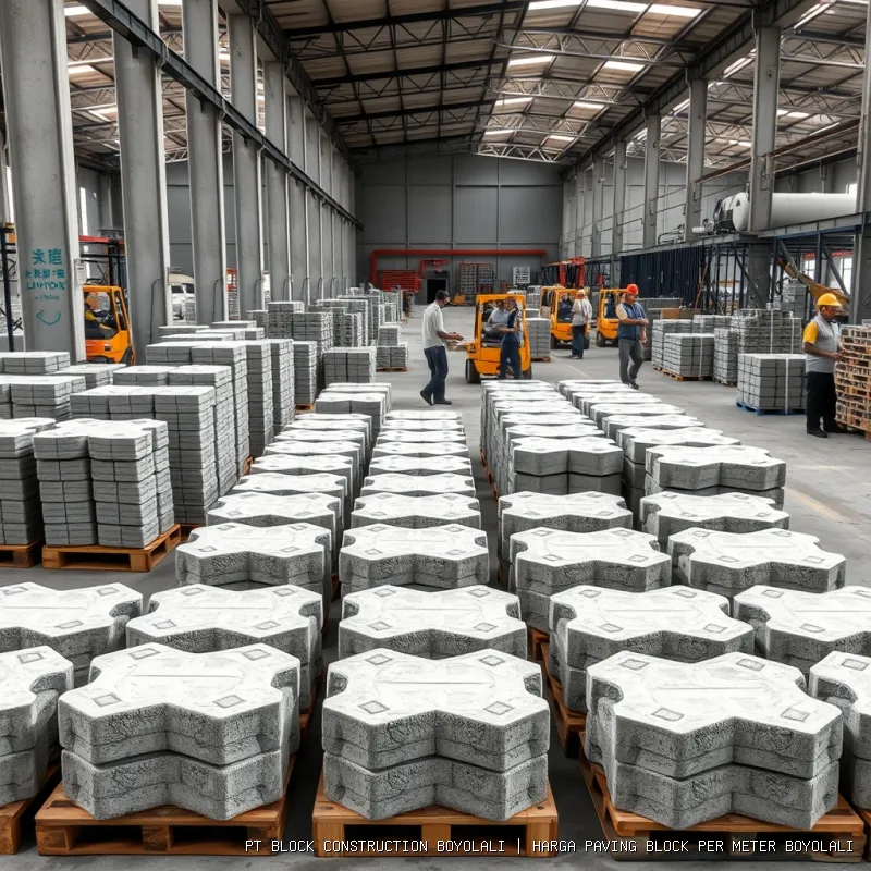 harga paving block per meter Boyolali