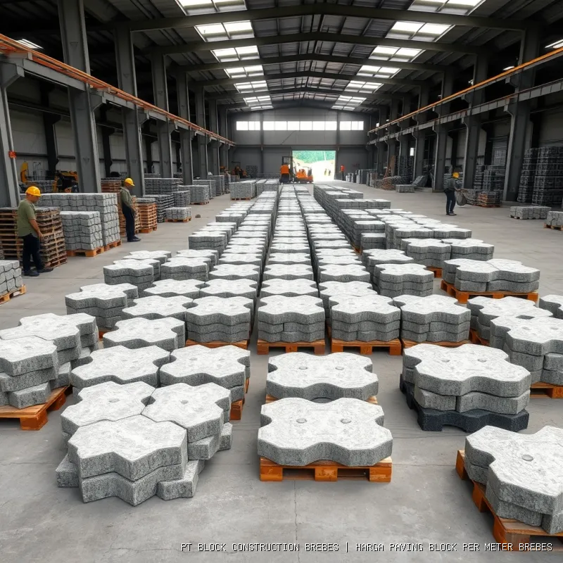 harga paving block per meter Brebes