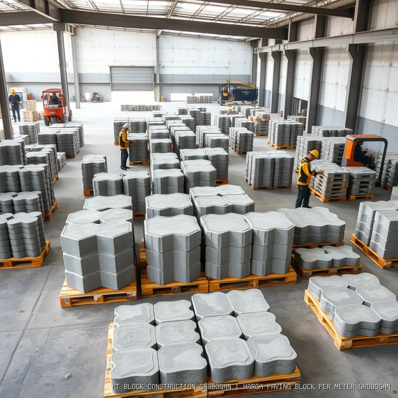 harga paving block per meter Grobogan