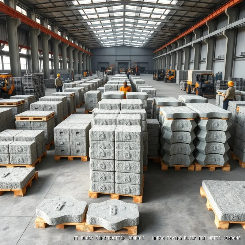 harga paving block per meter Jombang