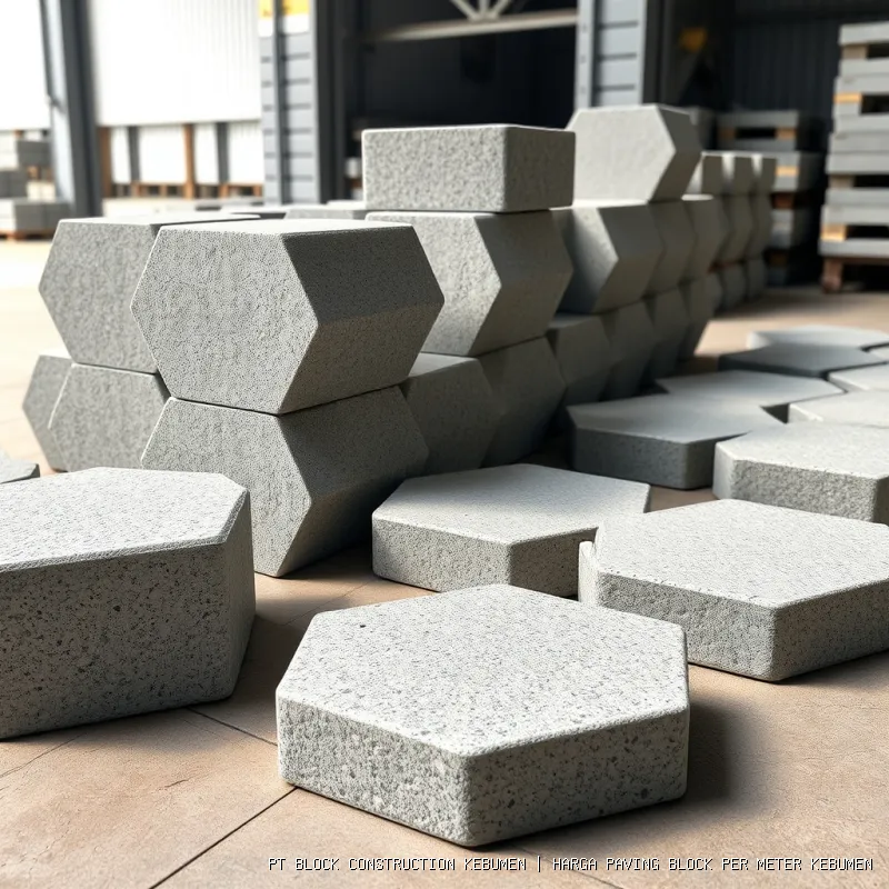 harga paving block per meter Kebumen