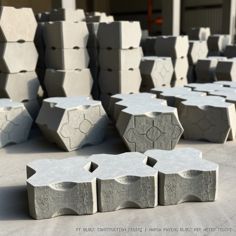 harga paving block per meter Kediri