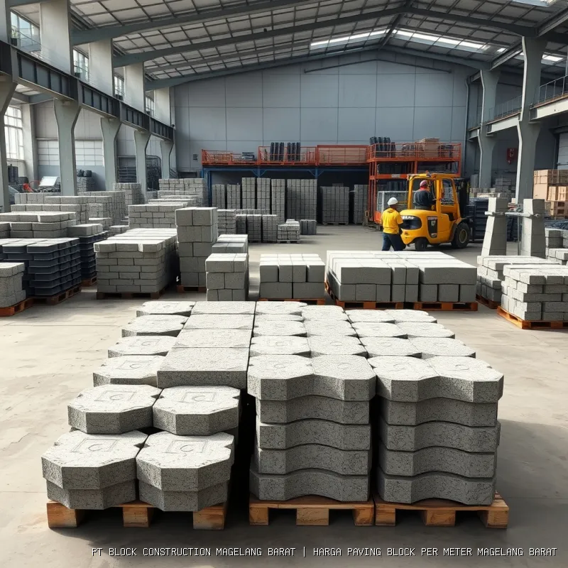 harga paving block per meter Magelang Barat