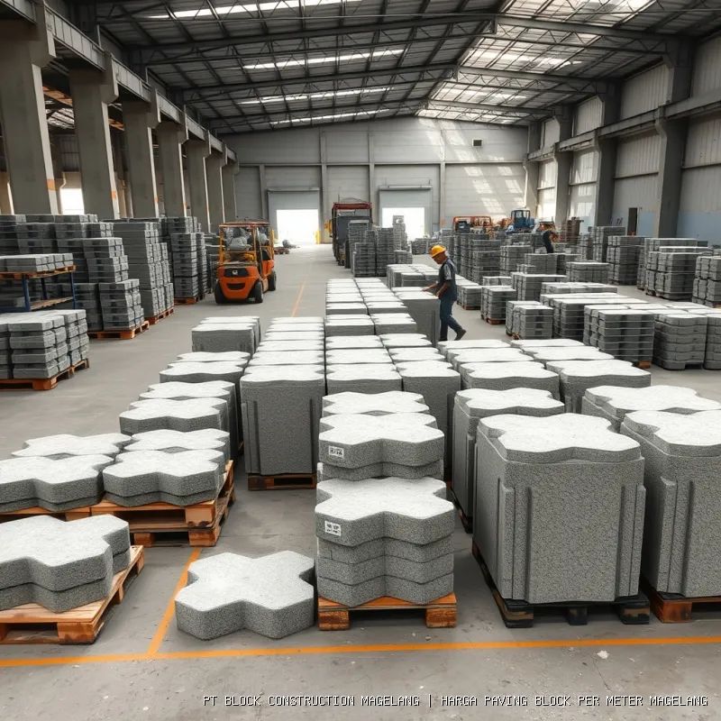 harga paving block per meter Magelang