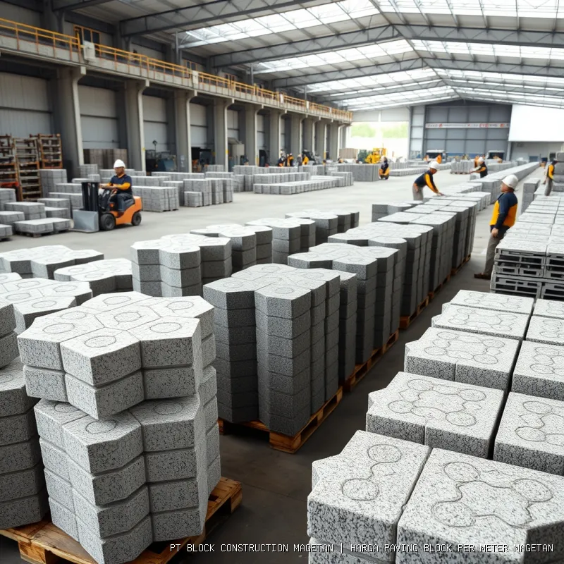 harga paving block per meter Magetan