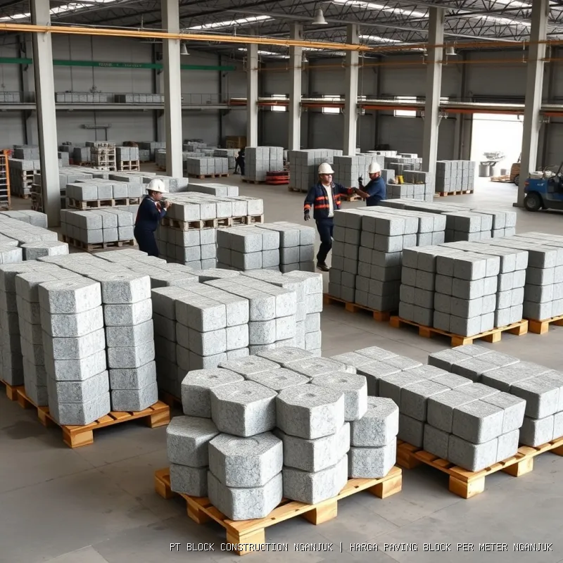 harga paving block per meter Nganjuk