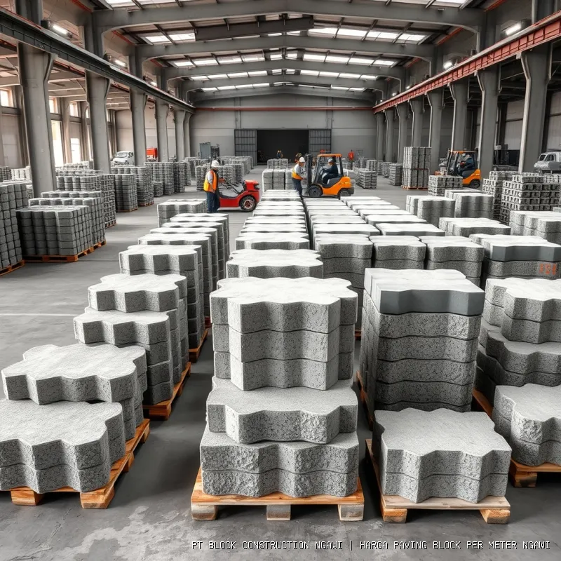 harga paving block per meter Ngawi