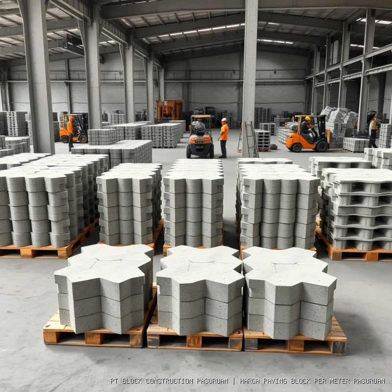 harga paving block per meter Pasuruan