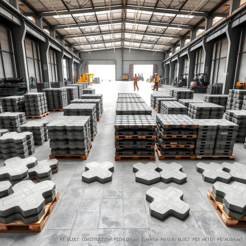 harga paving block per meter Pekalongan