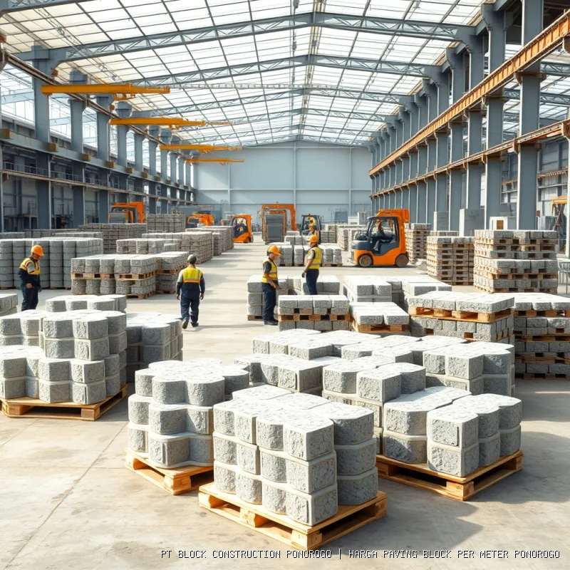 harga paving block per meter Ponorogo