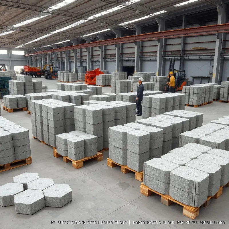 harga paving block per meter Probolinggo