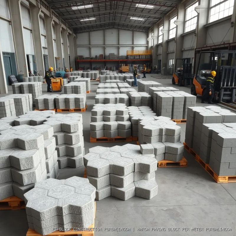 harga paving block per meter Purbalingga