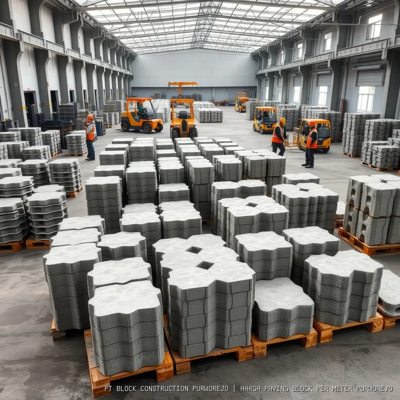 harga paving block per meter Purworejo